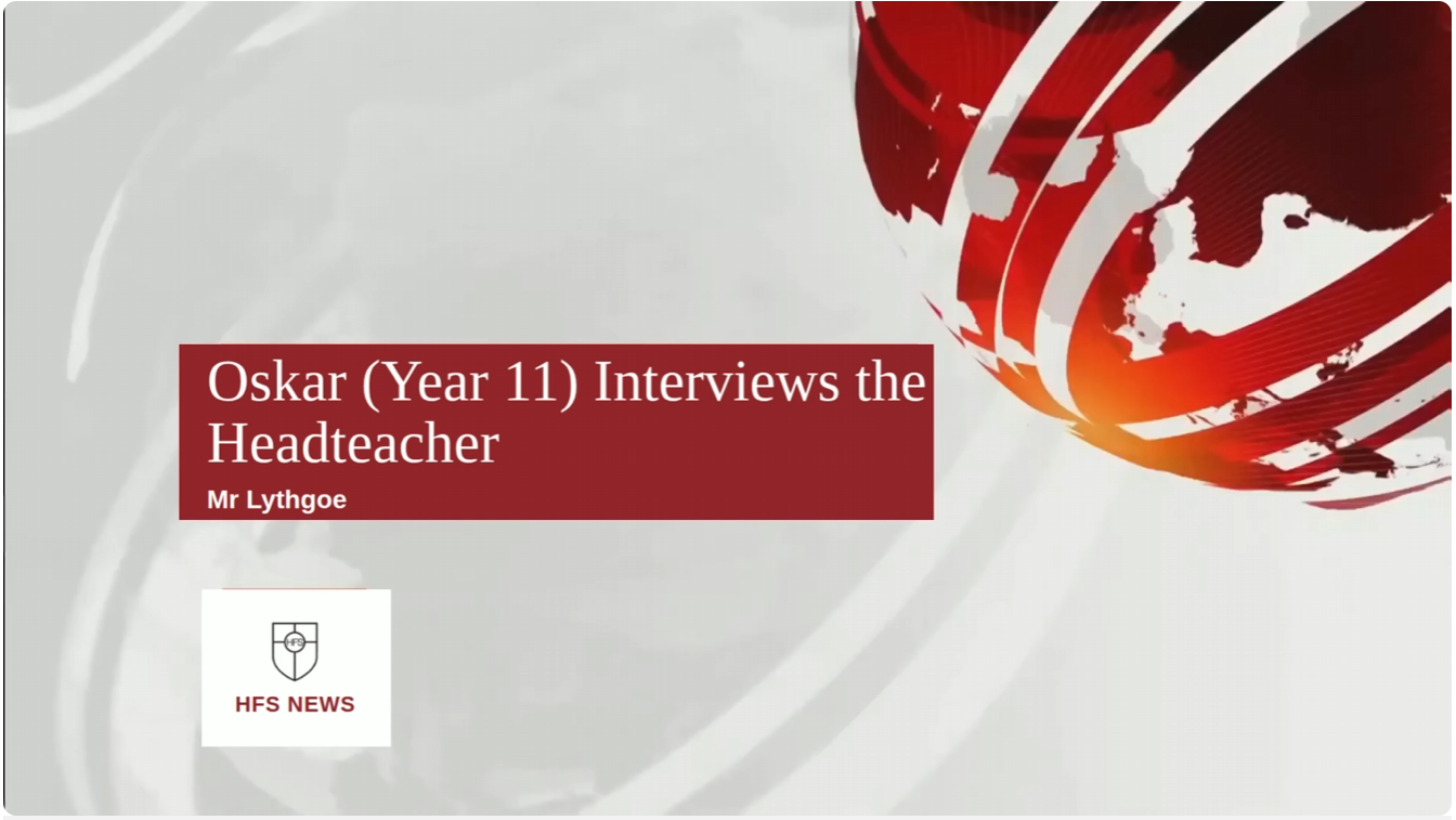 The Interview: Headteacher's Weekly Video